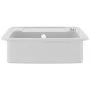 Granite kitchen sink with a white bowl by vidaXL, Sinks - Ref: Foro24-144853, Price: 199,23 €, Discount: %
