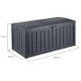 Keter Caja de almacenamiento de jardín Glenwood 390 L de , Cajas de almacenaje para exteriores - Ref: Foro24-404251, Precio: ...