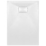 Plato de ducha SMC blanco 100x70 cm de vidaXL, Platos de ducha - Ref: Foro24-144771, Precio: 150,91 €, Descuento: %