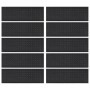Alfombrillas de escalera de goma 10 uds goma 25x75 cm de , Alfombrillas para escalones - Ref: Foro24-155643, Precio: 65,46 €,...
