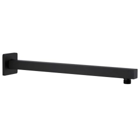 Barra de soporte ducha cuadrada acero inox 201 negro 40 cm de , Puertas de ducha - Ref: Foro24-147733, Precio: 22,84 €, Descu...