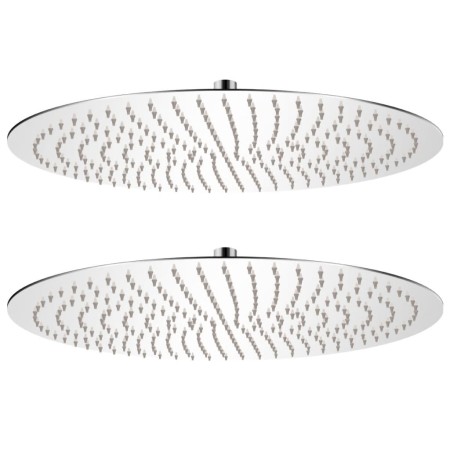 Cabezal de ducha efecto lluvia 2 pzs acero inoxidable Ø 50 cm de , Cabezales de ducha - Ref: Foro24-275938, Precio: 131,43 €,...