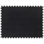 Baldosa de suelo de goma negro 12 mm 90x120 cm de , Esteras para equipos de gimnasia - Ref: Foro24-155672, Precio: 56,41 €, D...