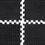 Baldosa de suelo de goma negro 12 mm 90x120 cm de , Esteras para equipos de gimnasia - Ref: Foro24-155672, Precio: 56,41 €, D...