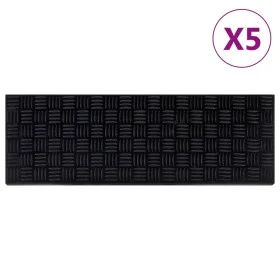 Alfombrillas de escalera de goma 5 uds 25x75 cm de , Alfombrillas para escalones - Ref: Foro24-155634, Precio: 34,62 €, Descu...