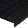 Alfombrillas de escalera de goma 5 uds 25x75 cm de , Alfombrillas para escalones - Ref: Foro24-155636, Precio: 44,00 €, Descu...