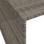 Caseta de robot cortacésped ratán sintético gris 86x90x52/57cm de , Fundas para cortadoras de césped - Ref: Foro24-365406, Pr...