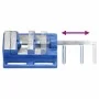 Blue cast iron drill clamp 76 mm by , column drill - Ref: Foro24-154631, Price: 19,94 €, Discount: %