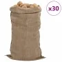 Sacos de yute 30 unidades 65x135 cm 100% yute 340 g/m² de , Maletas y bolsos de viaje - Ref: Foro24-155809, Precio: 146,51 €,...