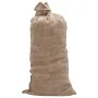 Sacos de yute 5 unidades 65x135 cm 100% yute 220 g/m² de , Maletas y bolsos de viaje - Ref: Foro24-155779, Precio: 26,69 €, D...