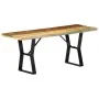 Banco de madera maciza reciclada 110 cm de vidaXL, Bancos de comedor y cocina - Ref: Foro24-247952, Precio: 105,72 €, Descuen...