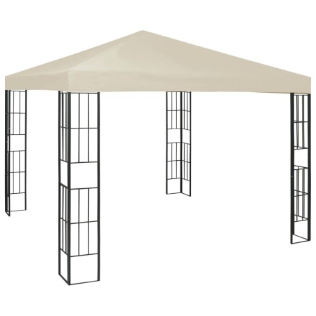 Cenador color crema 3x3 m de , Carpas y cenadores - Ref: Foro24-47981, Precio: 240,41 €, Descuento: %