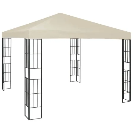 Cenador color crema 3x3 m de , Carpas y cenadores - Ref: Foro24-47981, Precio: 245,57 €, Descuento: %