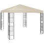 Cenador color crema 3x3 m de , Carpas y cenadores - Ref: Foro24-47981, Precio: 240,41 €, Descuento: %