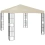 Cenador color crema 3x3 m de , Carpas y cenadores - Ref: Foro24-47981, Precio: 245,57 €, Descuento: %