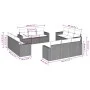 Garden sofa set 12 pieces with black synthetic rattan cushions by , Modular outdoor sofas - Ref: Foro24-3251102, Price: 967,4...