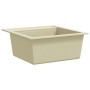 Fregadero de cocina de granito con un seno beige de vidaXL, Fregaderos - Ref: Foro24-144856, Precio: 168,14 €, Descuento: %