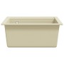 Fregadero de cocina de granito con un seno beige de vidaXL, Fregaderos - Ref: Foro24-144856, Precio: 168,14 €, Descuento: %