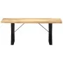 Banco de madera maciza de mango 110 cm de vidaXL, Bancos de comedor y cocina - Ref: Foro24-247951, Precio: 106,36 €, Descuent...