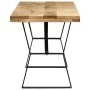 Banco de madera maciza de mango 110 cm de vidaXL, Bancos de comedor y cocina - Ref: Foro24-247951, Precio: 106,36 €, Descuent...