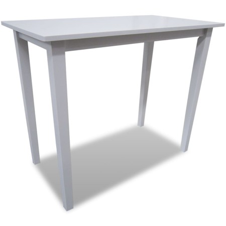 Mesa alta de madera blanca en Mesas de comedor | Comprar online en Foru.es