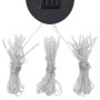 Cenador con tira de luces LED 3x3 m crema de , Carpas y cenadores - Ref: Foro24-3070320, Precio: 265,53 €, Descuento: %