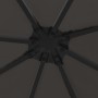 Cenador con tira de luces LED 3x3 m gris antracita de , Carpas y cenadores - Ref: Foro24-3070322, Precio: 224,67 €, Descuento: %