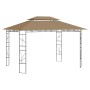 Cenador gris taupé 4x3x2,7 m 160 g/m² de , Carpas y cenadores - Ref: Foro24-313916, Precio: 205,31 €, Descuento: %