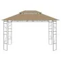Cenador gris taupé 4x3x2,7 m 160 g/m² de , Carpas y cenadores - Ref: Foro24-313916, Precio: 202,08 €, Descuento: %