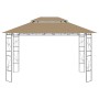 Cenador gris taupé 4x3x2,7 m 160 g/m² de , Carpas y cenadores - Ref: Foro24-313916, Precio: 205,31 €, Descuento: %