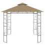 Cenador gris taupé 3x3x2,7 m 160 g/m² de , Carpas y cenadores - Ref: Foro24-313913, Precio: 188,29 €, Descuento: %