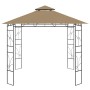 Cenador gris taupé 3x3x2,7 m 160 g/m² de , Carpas y cenadores - Ref: Foro24-313913, Precio: 184,46 €, Descuento: %