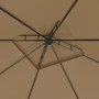 Cenador gris taupé 3x3x2,7 m 160 g/m² de , Carpas y cenadores - Ref: Foro24-313913, Precio: 184,46 €, Descuento: %
