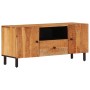Mueble de TV madera maciza de acacia 105x33x46 cm de , Muebles TV - Ref: Foro24-356869, Precio: 84,24 €, Descuento: %