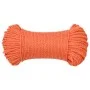 Cuerda de trabajo polipropileno naranja 3 mm 50 m de , Sogas y cuerdas metálicas - Ref: Foro24-152919, Precio: 11,91 €, Descu...