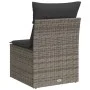 Gartensofa ohne Armlehnen mit grauen PE-Rattankissen von , Outdoor-Sofas - Ref: Foro24-366112, Preis: 55,10 €, Rabatt: %
