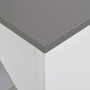 Mesa alta de bar con armario blanca 115x59x200 cm de vidaXL, Mesas de cocina y de comedor - Ref: Foro24-280231, Precio: 195,9...