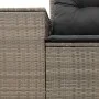 Garden sofa with cushions 2 seater gray synthetic rattan by , Outdoor sofas - Ref: Foro24-366125, Price: 180,94 €, Discount: %