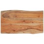 Mesa auxiliar madera maciza acacia borde natural 70x40x2,5 cm de , Mesas auxiliares - Ref: Foro24-370609, Precio: 62,87 €, De...