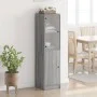 Aparador con puerta de vidrio gris Sonoma 35x37x142 cm de , Aparadores - Ref: Foro24-836446, Precio: 85,63 €, Descuento: %