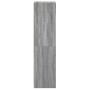 Aparador con puerta de vidrio gris Sonoma 35x37x142 cm de , Aparadores - Ref: Foro24-836446, Precio: 88,32 €, Descuento: %