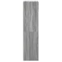 Aparador con puerta de vidrio gris Sonoma 35x37x142 cm de , Aparadores - Ref: Foro24-836446, Precio: 85,63 €, Descuento: %