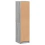 Aparador con puerta de vidrio gris Sonoma 35x37x142 cm de , Aparadores - Ref: Foro24-836446, Precio: 85,63 €, Descuento: %