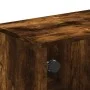 Mesa de centro puertas de vidrio roble ahumado 68,5x50x50 cm de , Mesas de centro - Ref: Foro24-836543, Precio: 47,92 €, Desc...