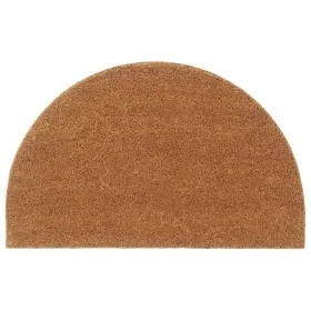 Semicircular natural coconut fiber doormat 50x80 cm by , Doormats - Ref: Foro24-155601, Price: 37,45 €, Discount: %