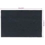 Felpudos 5 unidades fibra de coco gris oscuro 40x60 cm de , Felpudos - Ref: Foro24-155585, Precio: 68,04 €, Descuento: %