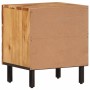 Mesitas de noche 2 uds madera maciza de acacia 40x33x46 cm de , Mesitas de noche - Ref: Foro24-356852, Precio: 73,76 €, Descu...