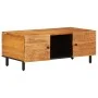 Mesa de centro madera maciza de acacia 100x54x40 cm de , Mesas de centro - Ref: Foro24-356867, Precio: 97,61 €, Descuento: %