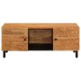 Mesa de centro madera maciza de acacia 100x54x40 cm de , Mesas de centro - Ref: Foro24-356867, Precio: 98,47 €, Descuento: %