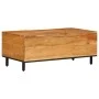 Mesa de centro madera maciza de acacia 100x54x40 cm de , Mesas de centro - Ref: Foro24-356867, Precio: 97,61 €, Descuento: %
